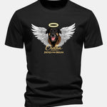 Regular Fit Orella Memorial Print Cotton T-Shirt