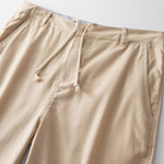 Linen Cotton Blend 11" Shorts