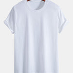 3 Pieces Basic Regular Fit Cotton T-Shirts