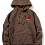 Rose Love Print Hoodie