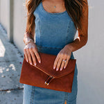 Margovil U Neck Slit Denim Bodycon Tank Dress