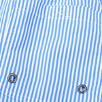 3 Pieces Vertical Striped Drawstring Swim Shorts