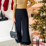 Stylish V Neck Long Sleeve Shiny Top