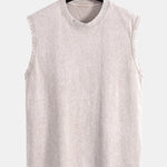 Washed Distressed Tank Top
