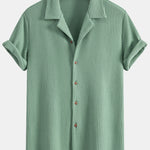 Waffle Button Up Shirt