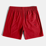 Splash Rose Print Linen Look Cotton Button Up Shirt & Swim Shorts
