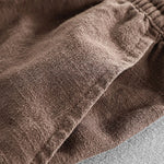 Linen Rayon Blend Cuban Shirt & Linen Cotton Blend Drawstring Shorts