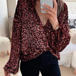 Margovil Christmas/NYE Party Sequin Shirt