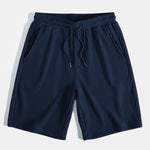 Waffle Button Up Shirt & Drawstring Waffle Shorts