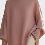 Margovil Crewneck Drop Shoulder Slouchy Pullover Sweater