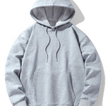 Basic Heavy Weight Drop Shoulder Relaxed Hoodie