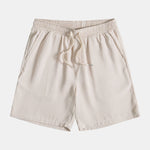 Knitted Waffle Polo Shirt & Waffle Drawstring Shorts