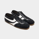 BLACK RETRO TWO-TONE SUEDE RUNNER
