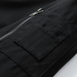 Contrast 2 In 1 Hooded Bomber Jacket
