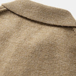 Polo Collar Pullover Sweater