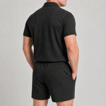 Capri Set – Men’s Ultra Comfortable Shorts and Polo Shirt