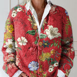 Chloe | Vintage Floral Cardigan
