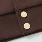 Jersey Contrast Preppy Jacket
