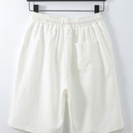 Man Cotton Drawstring Shorts