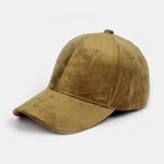 Classic Soft Velvet Casual Baseball Cap