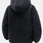 Teddy Corduroy Reversible Hooded Jacket