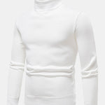 Faux Fur Lined Turtleneck Sweater