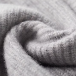 PURE EXTRA-FINE MERINO WOOL RIBBED CARDIGAN