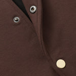 Jersey Contrast Preppy Jacket