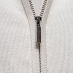 Contrast Trim Zipper Knit Polo Shirt & Cotton Chino Shorts