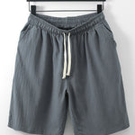 Man Cotton Drawstring Shorts