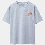 BOOSCH Beer Ghost Print Drop Shoulder Oversize T-Shirt