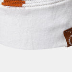Stripe Knit V Neck Polo Shirt