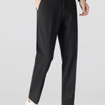 Woolen Straight Leg Trousers