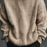 Men's Classic Casual Hooded Loose Sweater