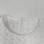 High-Low Loose Embroidered Solid Color Round-Neck Vest Top