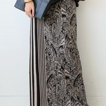 Column Striped Knitting Skirts Bottoms
