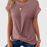 Isa™ | Stylish Crew Neck Blouse