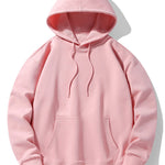 Basic Heavy Weight Drop Shoulder Relaxed Hoodie