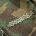 Baggy Fit Camo Ripped Wide Leg Pants