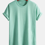 5 Pieces Basic Regular Fit Cotton T-Shirts