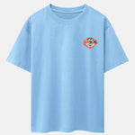 BOOSCH Beer Ghost Print Drop Shoulder Oversize T-Shirt