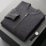 PURE EXTRA-FINE MERINO WOOL V-NECK CARDIGAN