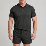 Capri Set – Men’s Ultra Comfortable Shorts and Polo Shirt
