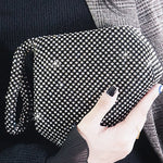Margovil Full Rhinestones Bling Evening Clutch Handbag
