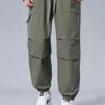 Camouflage Dissolving Bear Print Relax Fit Sweatshirt & Drawstring Jogging Pants