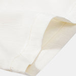Textured Contrast Cuban Shirt & Straight Leg Pants