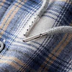 Plaid Hooded Shirt