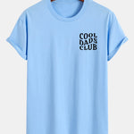 Regular Fit Cool Dads Club Print Cotton T-Shirt