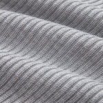 3 Pieces Ribbed Crew Neck Knit T-Shirt