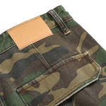 Baggy Fit Camo Ripped Wide Leg Pants